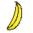 Bewegtes Bild einer Banane